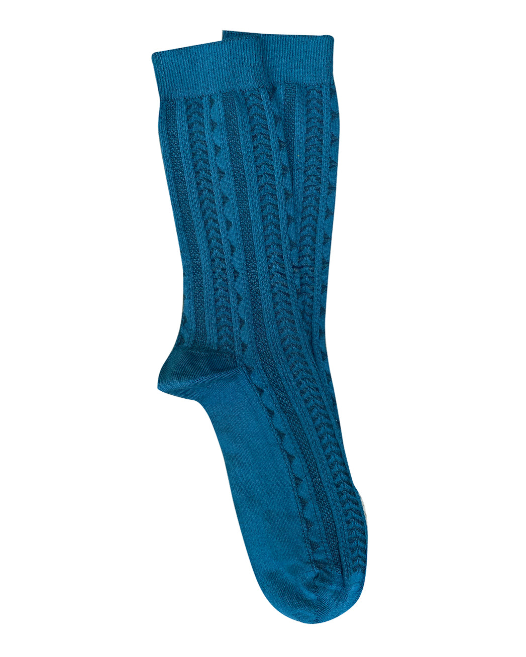 Cotton Socks . Trastevere . Petrol.