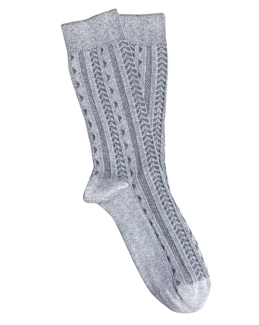 Cotton Socks . Trastevere . Silver .