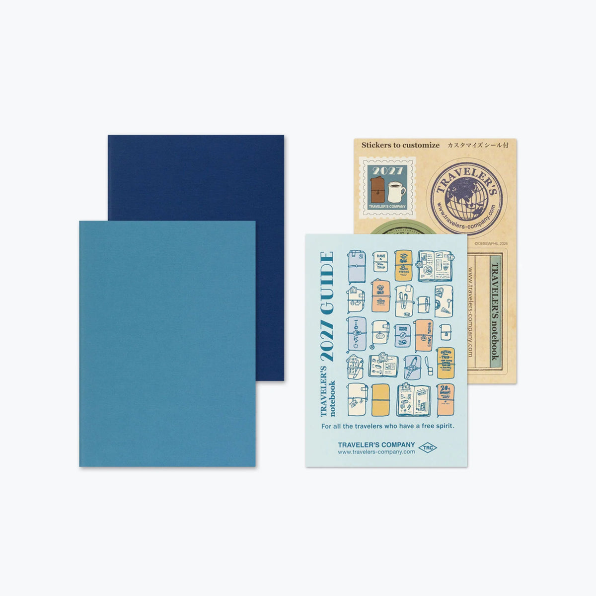 Traveler's Notebook Refill PASSPORT . 2027 Diary Weekly + Memo