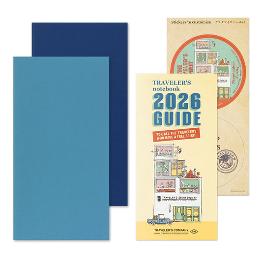 Traveler's Notebook Refill . 2026 Diary Weekly + Memo