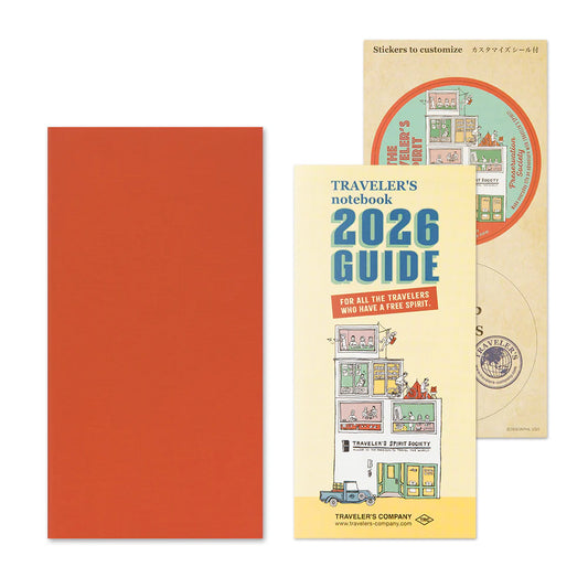 Traveler's Notebook Refill . 2026 Monthly Diary