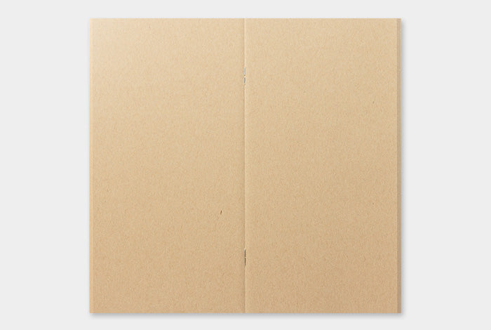 014 Traveler's Notebook Kraft Paper Notebook . Regular size