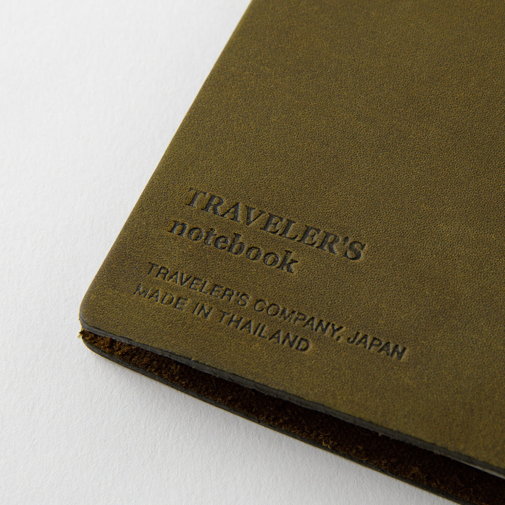 Traveler's Notebook . Regular size . Olive