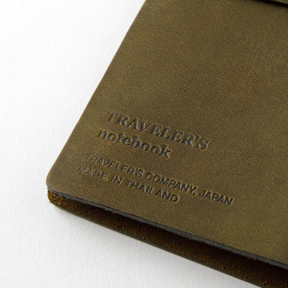 Traveler's Notebook . Passport size . Olive