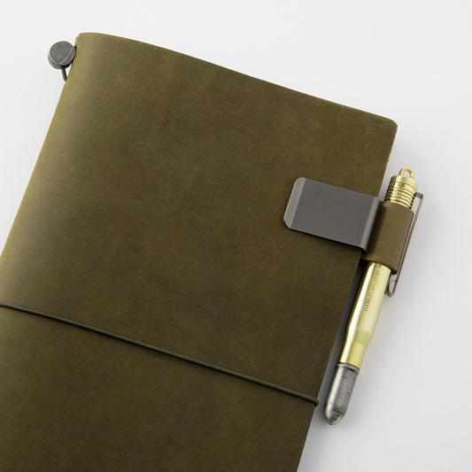 Traveler's Notebook Pen Holder . Olive