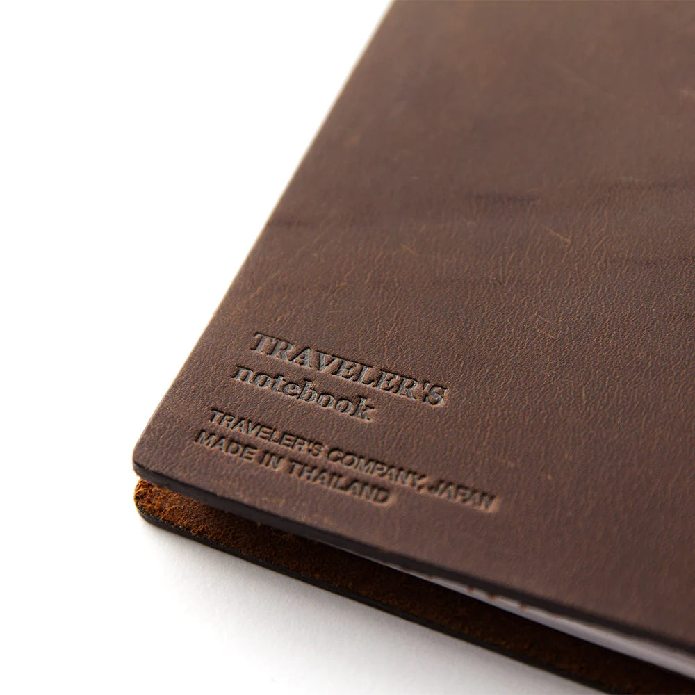 Traveler's Notebook . Passport size . Brown