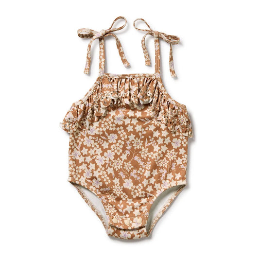 Baby Swimsuit . Hazel Floral