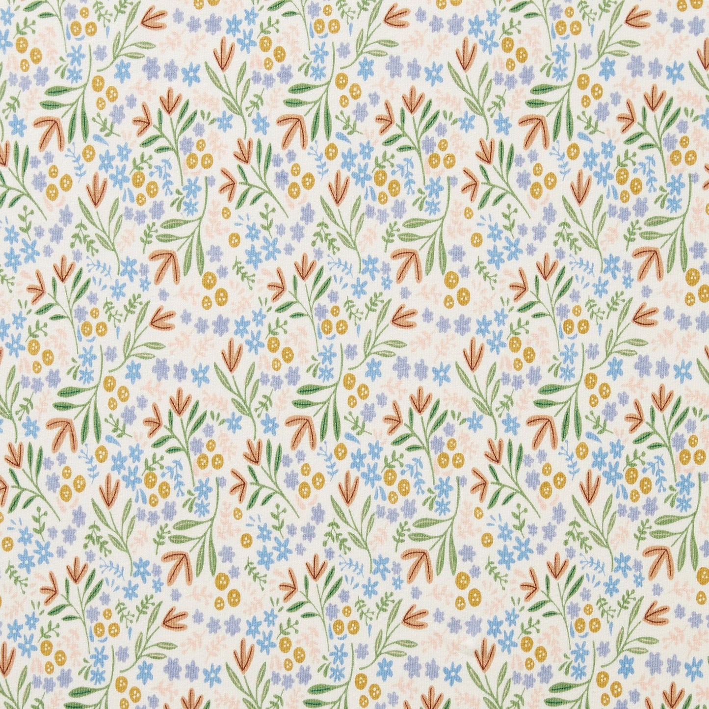 Organic Cotton Fitted Cot Sheet . Tinker Floral
