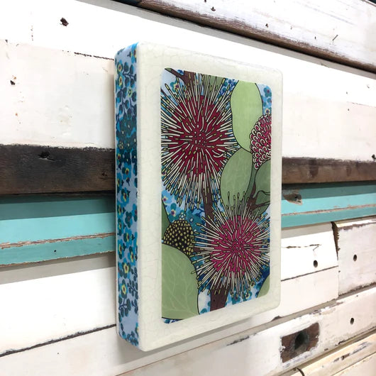 Medi Woodblock . Sea Urchin Hakea