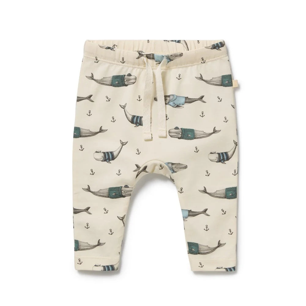 Woolly Whales Organic Cotton Legging