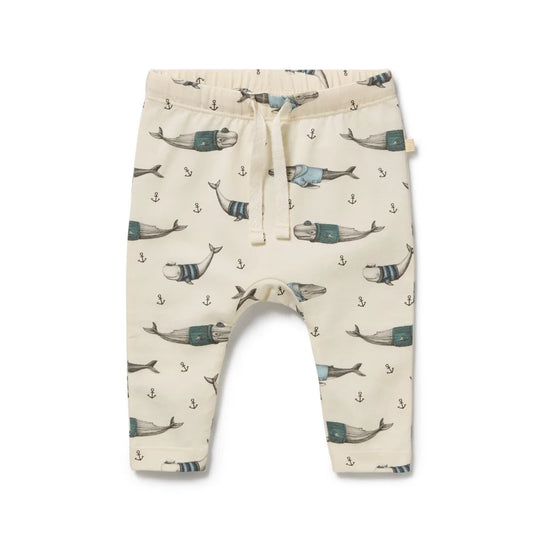 Woolly Whales Organic Cotton Legging