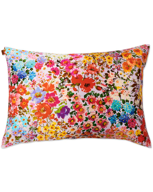 Forever Floral Lilac . Silk Pillowcase .