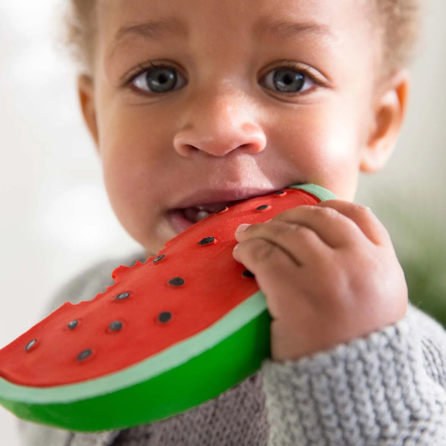 Watermelon Natural Rubber Teether I Bath Toy  ARRIVING SOON!