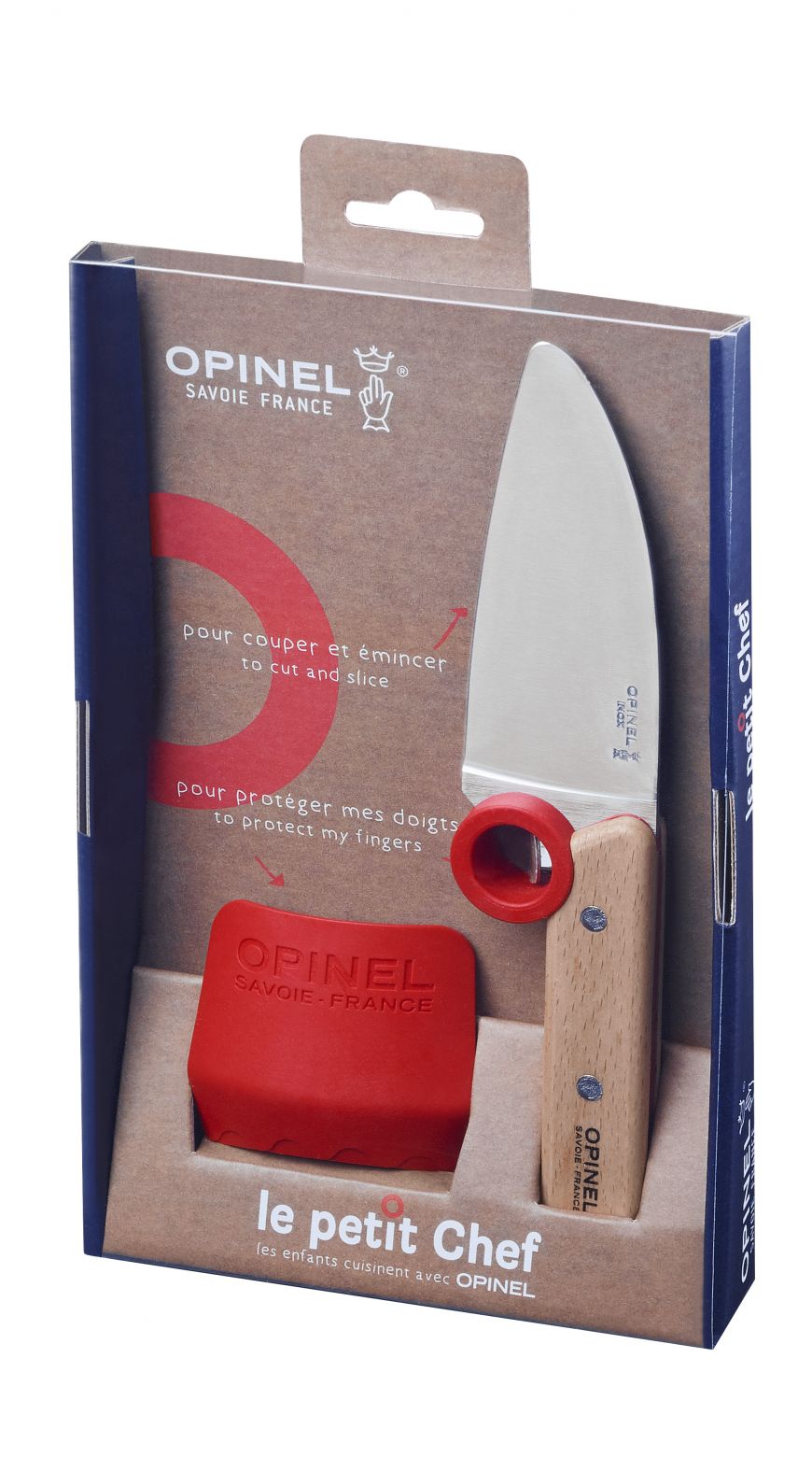 Opinel Le Petit Chef kids kitchen knife  