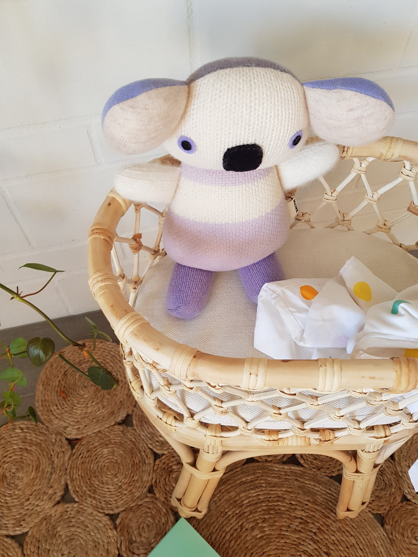 Rattan Doll Bassinet / Cot