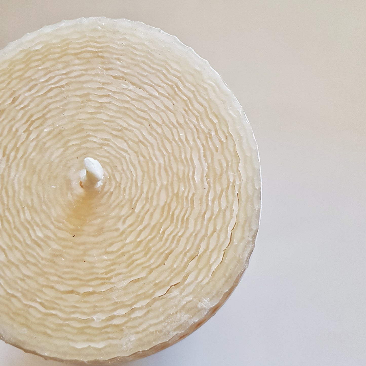 Australian Beeswax Candle . Rolled Pillars