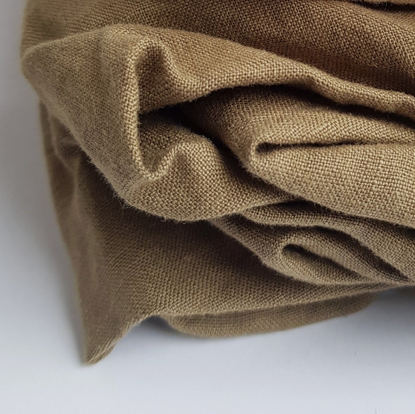 Linen fitted cot sheet