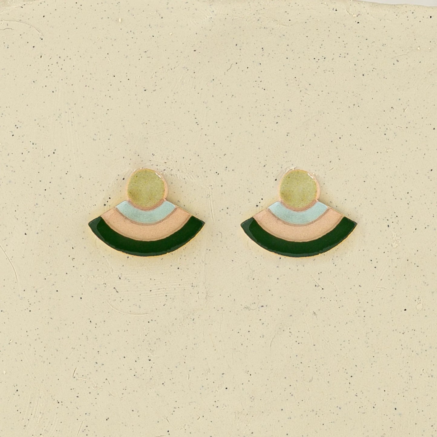 Deco Globe Stud Earrings . Erin Lightfoot