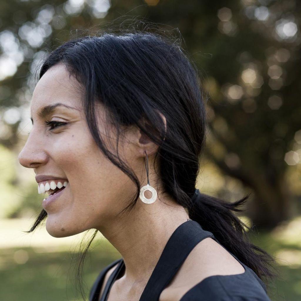 Spirograph Drop Earrings