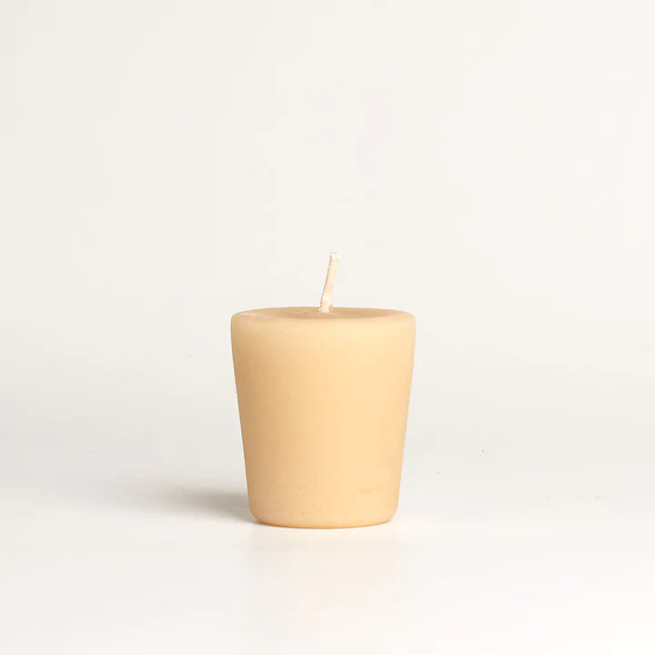 Australian Beeswax Votive Candle . Refill