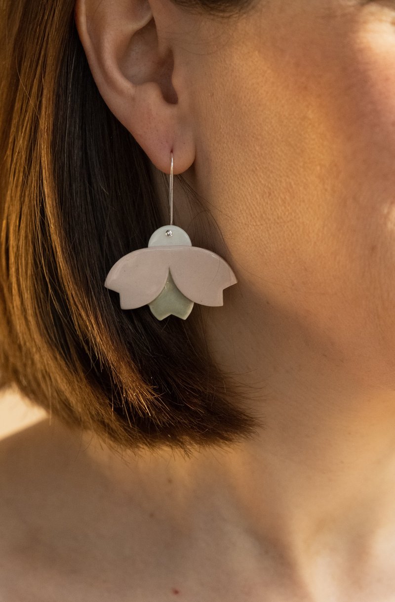 Bloom Drop Earrings . Erin Lightfoot