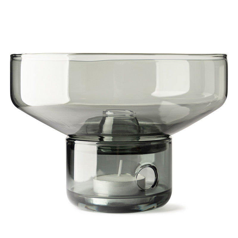 Sensory : Glass Oil Burner . Smoke