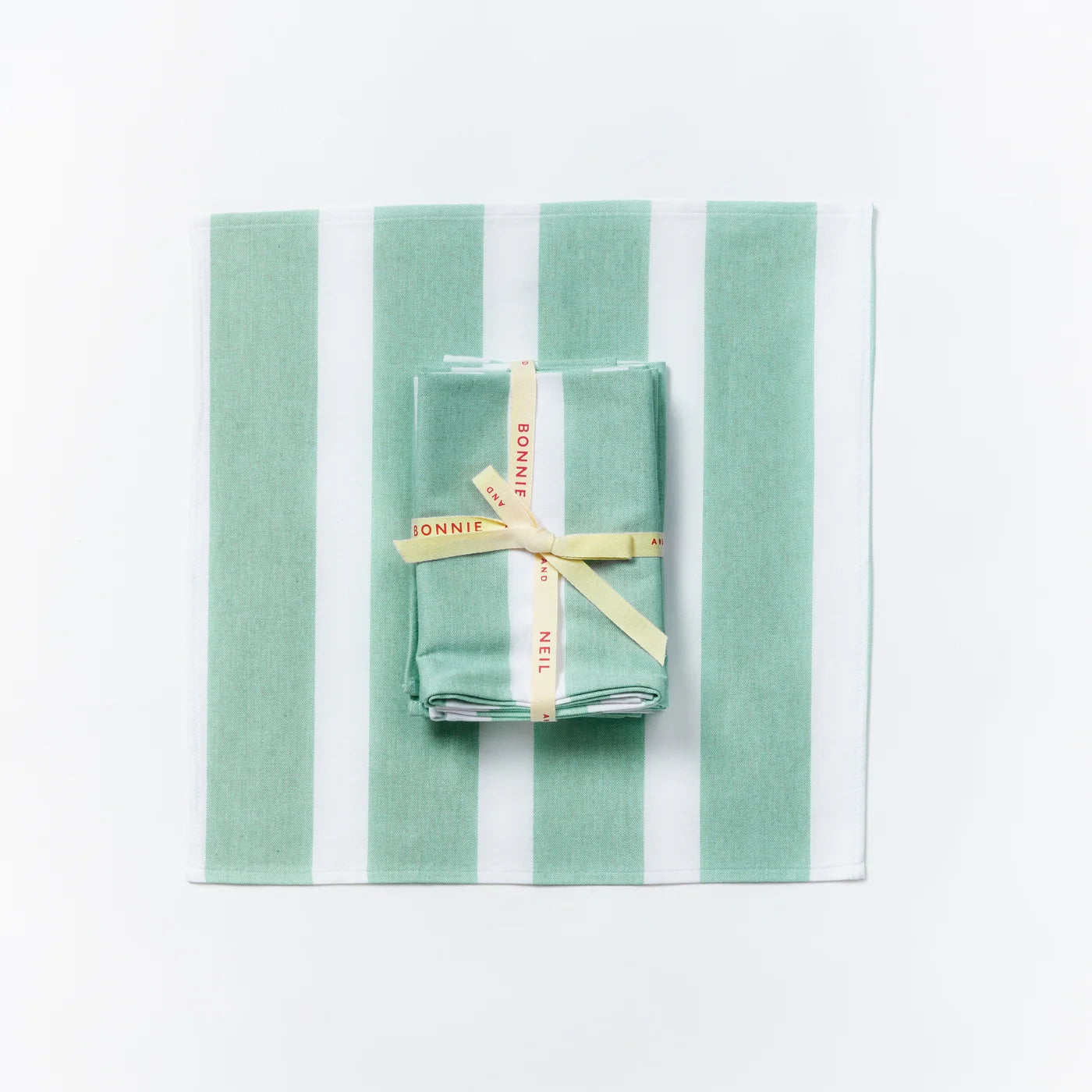 Napkin . Florence Stripe Pistachio