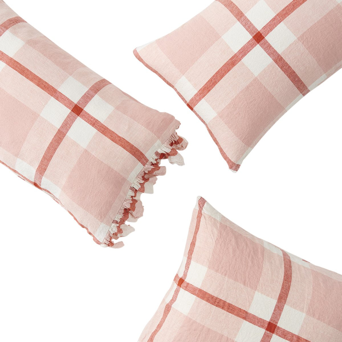 Ruffle pillowcase set . Floss