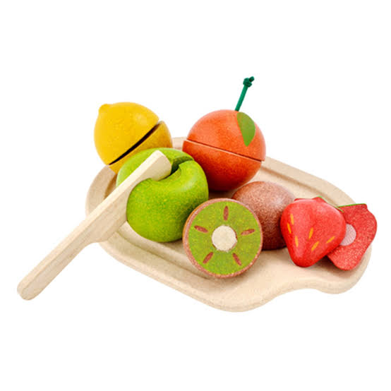 Wooden Plan Toy fruit set