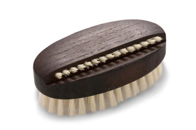 Nail Brush .  Thermowood Oval